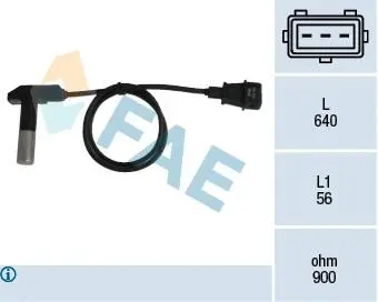 79244 Датчик импульсов 79244 FAE FAE подбор по vin на Brocar