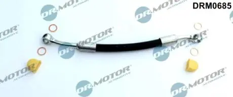 DRM0685 Трубка маслопровода (черный металл) DR.MOTOR подбор по vin на Brocar
