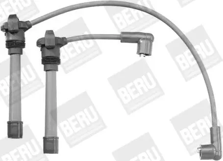 ZEF1201 Високовольтні дроти (набір) BERU підбір по vin на Brocar