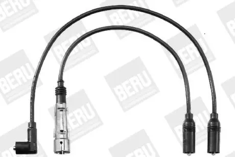 ZEF1557 Комплект дротів запалювання BERU підбір по vin на Brocar