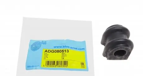 ADG080513 Втулка стабілізатора (переднього) Hyundai i10 1.0-1.2 07-13 (d=18mm) BLUE PRINT підбір по vin на Brocar