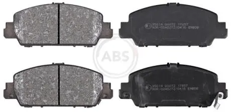35014 Гальмівні колодки дискові (1 к-т) A.B.S. підбір по vin на Brocar
