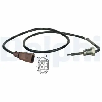 TS30037 Датчик температур вихл. газів DELPHI підбір по vin на Brocar
