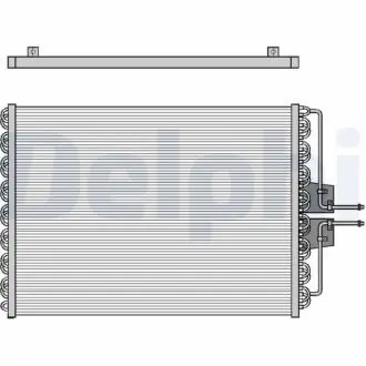 TSP0225061 Конденсер кондиціонера DELPHI підбір по vin на Brocar