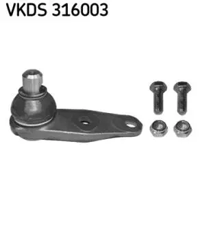 VKDS316003 Кульова опора нижня Twingo II 07- SKF підбір по vin на Brocar