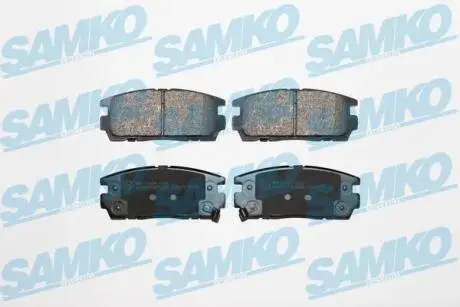 5SP1323 Комплект тормозных колодок, дисковый тормоз SAMKO подбор по vin на Brocar