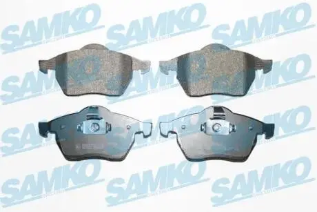 5SP635 Комплект гальмівних колодок, дискове гальмо SAMKO підбір по vin на Brocar