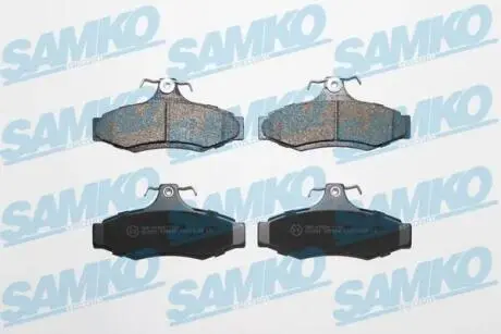 5SP694 Комплект гальмівних колодок, дискове гальмо SAMKO підбір по vin на Brocar