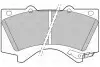 301339 Тормозные колодки дисковые TOYOTA LandCruiser/Prado &quot;2,8-4,7 &quot;F &quot;08&gt;&gt; VALEO підбір по vin на Brocar