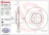 09B03911 Гальмівний диск BREMBO підбір по vin на Brocar