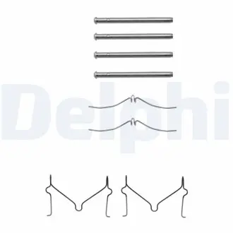 LX0211 Ремкомплект гальмівних колодок DELPHI підбір по vin на Brocar