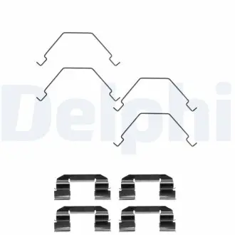 LX0375 Ремкомплект гальмівних колодок DELPHI підбір по vin на Brocar