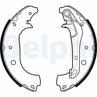 LS2157 Барабанні колодки DELPHI підбір по vin на Brocar