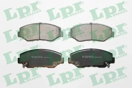 05P1364 Гальмівні колодки, дискове гальмо (набір) LPR підбір по vin на Brocar