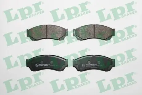 05P1553 Гальмівні колодки, дискове гальмо (набір) LPR підбір по vin на Brocar