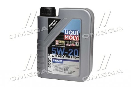 3840 Олива моторн. Liqui Moly Special Tec F ECO 5W-20 (Каністра 1л) LIQUI MOLY підбір по vin на Brocar