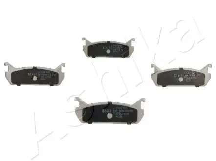 5106601 Комплект тормозных колодок, дисковый тормоз ASHIKA подбор по vin на Brocar