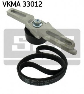 VKMA33012 Комплект доріжкового ремня SKF підбір по vin на Brocar