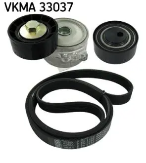 VKMA33037 Поликлиновой ременный комплект SKF підбір по vin на Brocar
