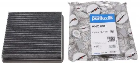 AHC188 Фильтр салона Smart 0.6/0.7/0.8cdi (угольный) PURFLUX підбір по vin на Brocar
