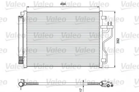 814396 Конденсатор VALEO подбор по vin на Brocar