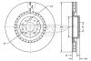 TX7186 TARCZA HAMULC. FIAT DOBLO 10- TOMEX підбір по vin на Brocar