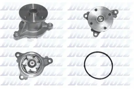 H242 Насос охлаждающей жидкости HYUNDAI I20, I20 ACTIVE, I30, I30 CW 1.4 12.11- DOLZ підбір по vin на Brocar