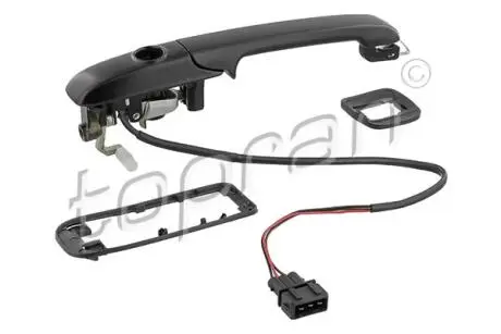 108850 Ручка VW Passat B4 (93-95) зовнішня передня права R (під Ц.З) (TOPRAN) TOPRAN підбір по vin на Brocar