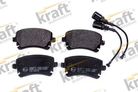 6010907 Комплект гальмівних колодок, дискове гальмо KRAFT підбір по vin на Brocar