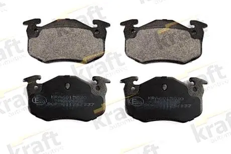 6015030 Комплект гальмівних колодок, дискове гальмо KRAFT підбір по vin на Brocar
