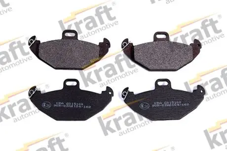 6015100 Комплект тормозных колодок, дисковый тормоз KRAFT підбір по vin на Brocar