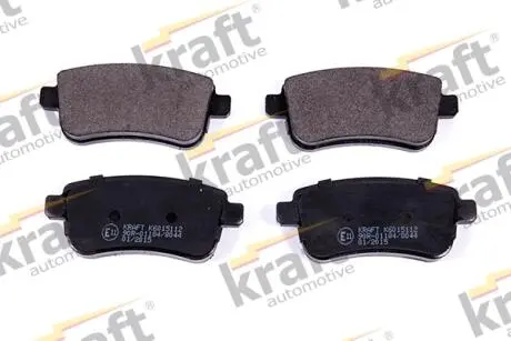 6015112 Комплект гальмівних колодок, дискове гальмо KRAFT підбір по vin на Brocar