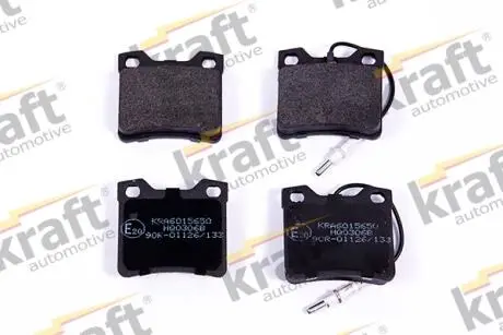 6015650 Комплект гальмівних колодок, дискове гальмо KRAFT підбір по vin на Brocar