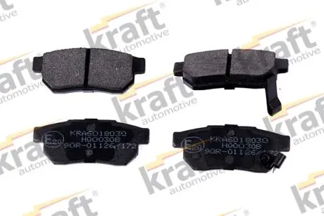 6018030 Комплект гальмівних колодок, дискове гальмо KRAFT підбір по vin на Brocar