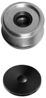 9XU358038331 Шкив генератора 1.6/1.8/2.0 00- Passat B5/A4/A6 HELLA подбор по vin на Brocar