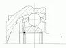 306683 PRZEGUB NISSAN NP300 2,3D 15- GKN (Lobro) підбір по vin на Brocar