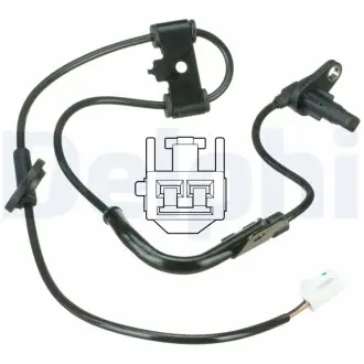SS20528 Датчик ABS TYL L HYUNDAI COUPE 04- DELPHI підбір по vin на Brocar