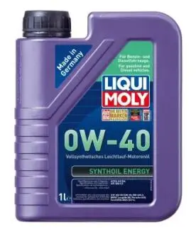9514 Моторна олива SYNTHOIL ENERGY 0W-40 1Л LIQUI MOLY підбір по vin на Brocar
