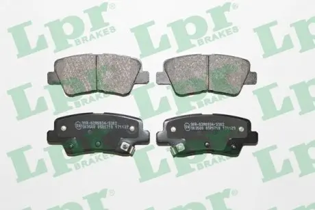 05P1710 Тормозные колодки LPR подбор по vin на Brocar