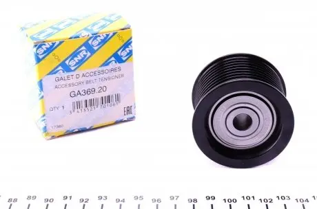 GA36920 Ролик генератора Land Cruiser 4.5D 08- (паразитный) (59х38) SNR NTN подбор по vin на Brocar