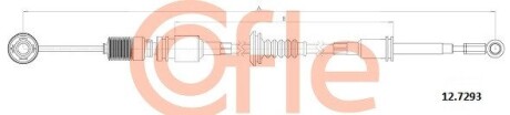 127293 Трос, ступенчатая коробка передач COFLE підбір по vin на Brocar
