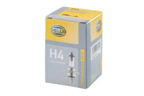 8GJ223498221 Автолампа Behr Hella 8GJ223498221 H4 55 W 60 W прозрачная HELLA підбір по vin на Brocar