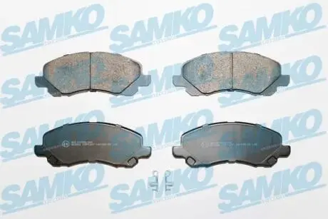 5SP1347 КОЛОДКИ ТОРМОЗНЫЕ ДИСКОВЫЕ SAMKO підбір по vin на Brocar