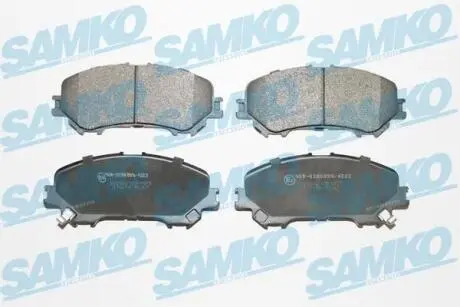 5SP1975 Klocki ham. QASHQAI II KADJAR SAMKO подбор по vin на Brocar