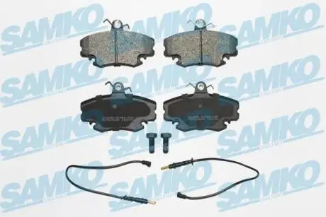 5SP349 Тормозные дисковые колодки SAMKO подбор по vin на Brocar