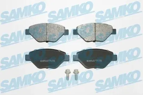 5SP910 Колодки гальм.перед. Renault Megane II 1.4I 02.02- SAMKO підбір по vin на Brocar