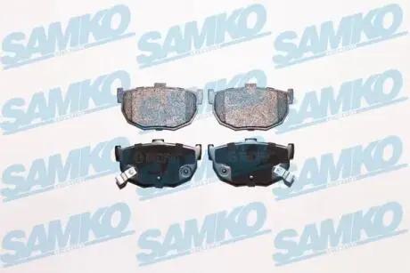 5SP089 Тормозные колодки дисковые зад. Kia Cerato 04-/Hyundai Elantra 00- SAMKO подбор по vin на Brocar