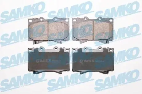 5SP1050 Колодки гальмівні дискові SAMKO підбір по vin на Brocar