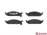 P11011 Гальмівні колодки, дискове гальмо (набір) BREMBO підбір по vin на Brocar