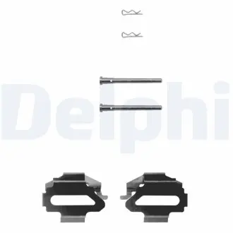 LX0162 Ремкомплект гальмівних колодок DELPHI підбір по vin на Brocar